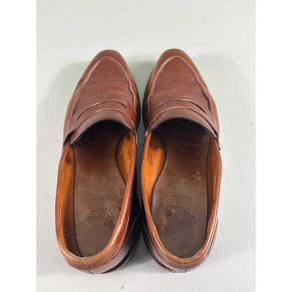Allen Edmonds Randolph Penny Loafer Shoes Men's Size 11D Brown Leather Slip-On* - Picture 4 of 10